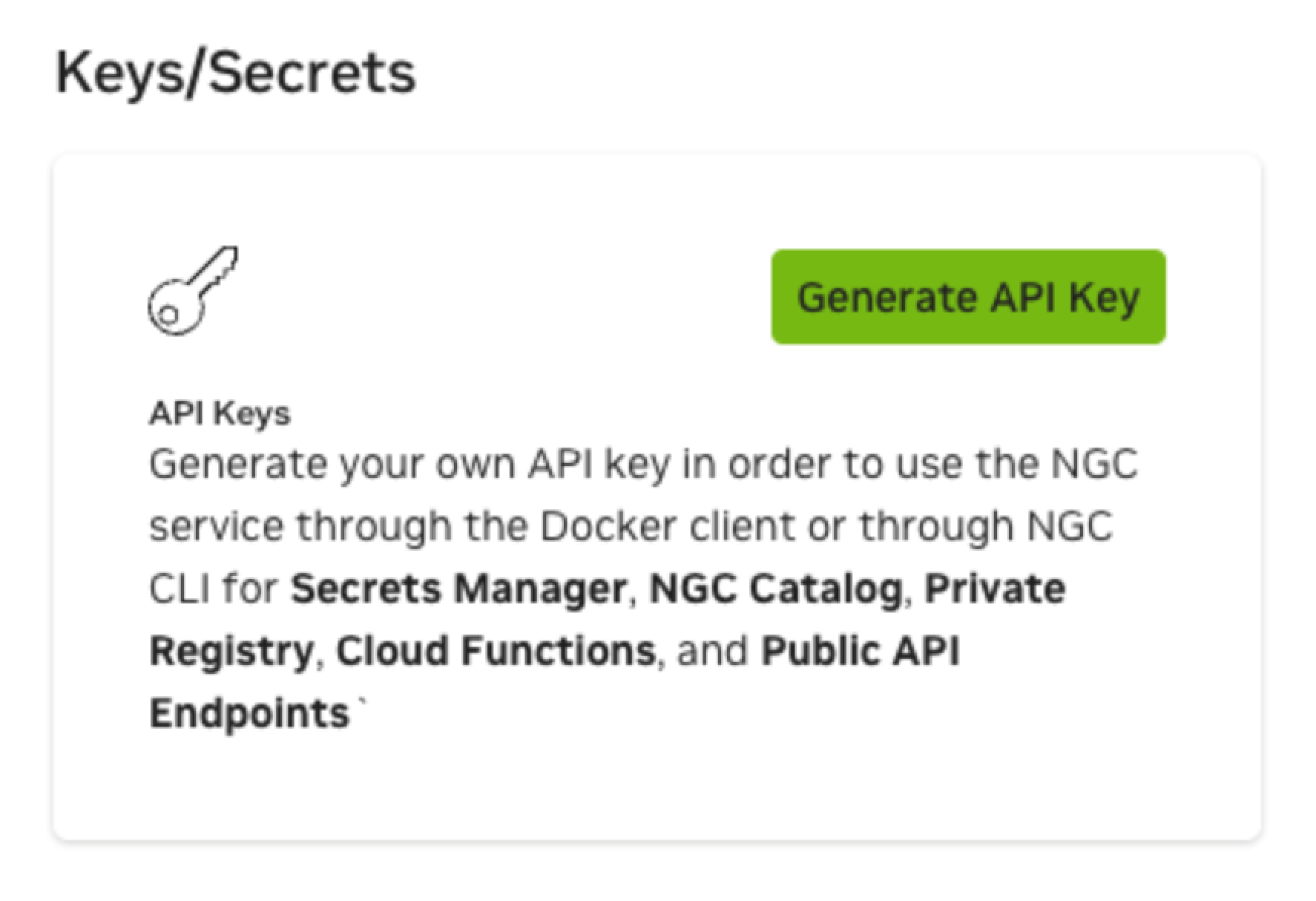 Nvidia Api Key Deployment Guide - NVIDIA Docs