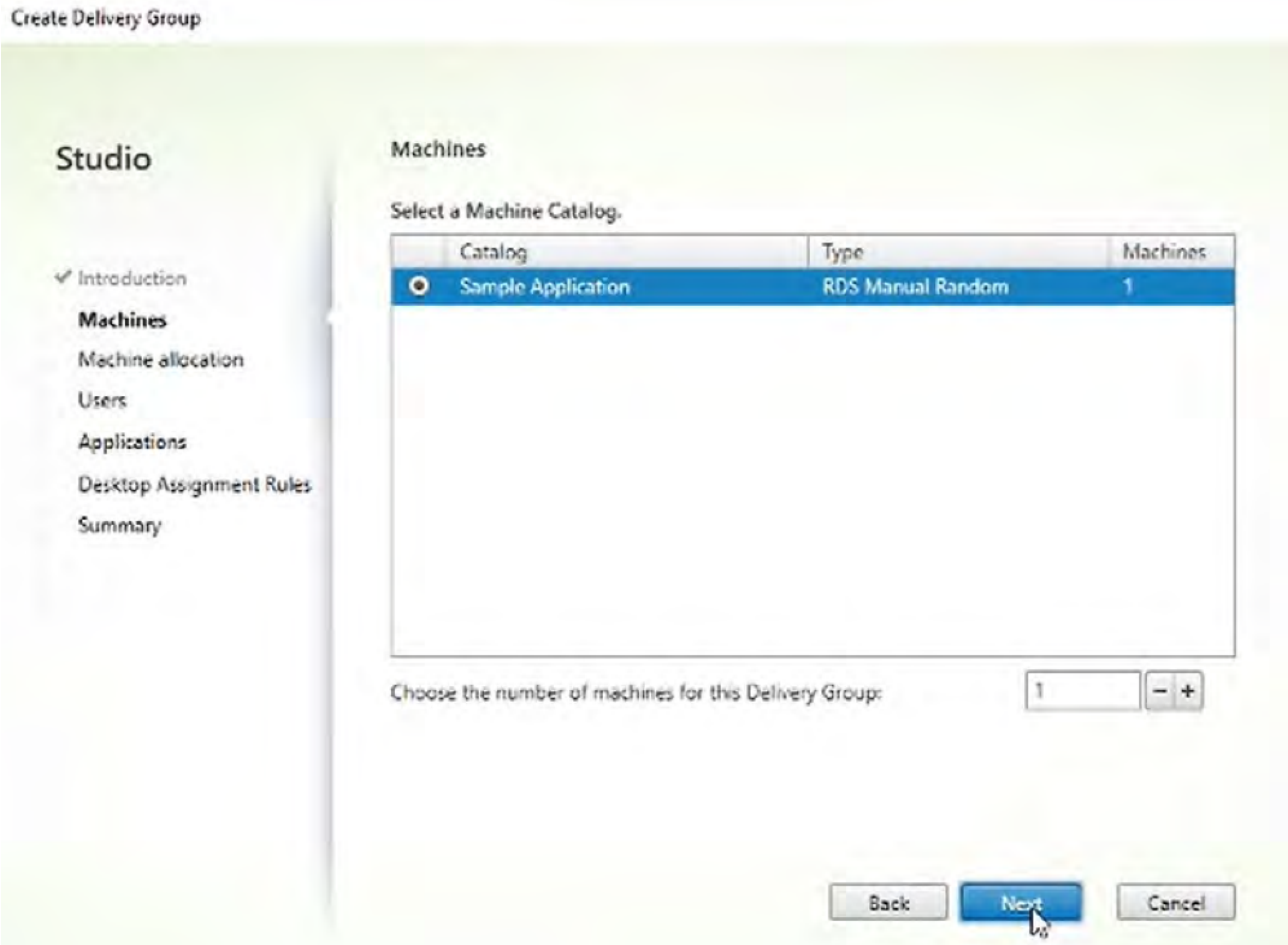 Creating a Citrix Delivery Group NVIDIA Docs