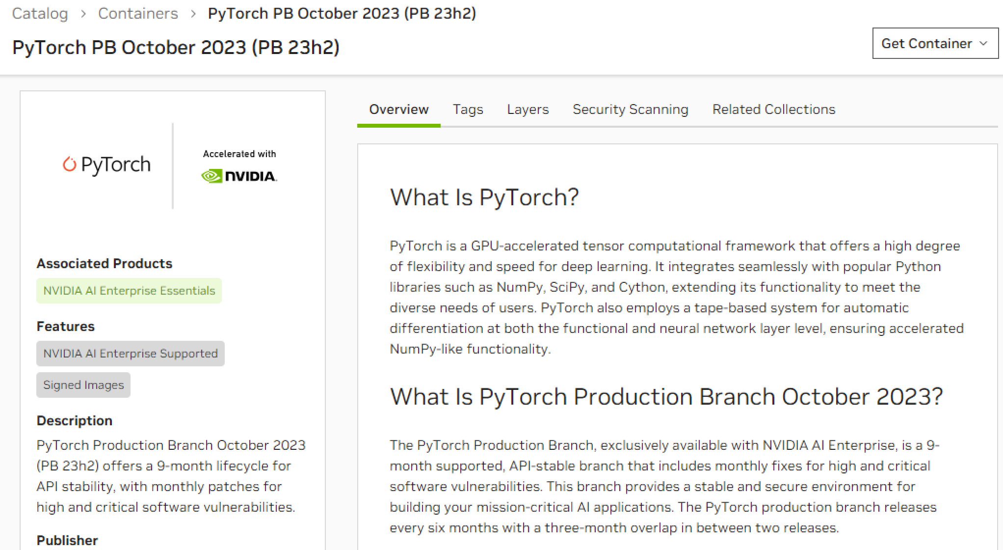 NGC Catalog User Guide NVIDIA Docs