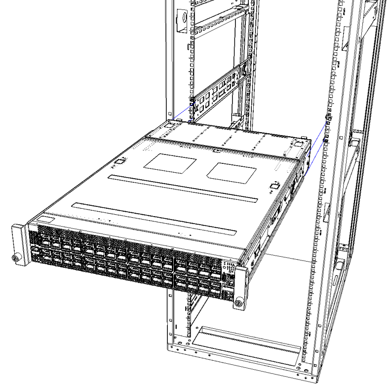 Api 2u SN5xxx Rail Kit | NVIDIA Spectrum-4 SN5000 2U Switch Systems Hardware ...
