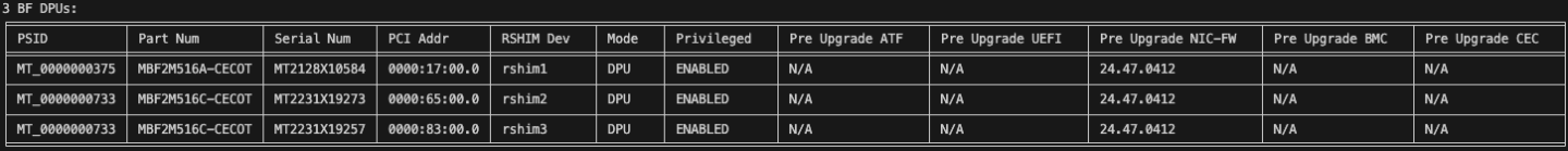 Bfb Install BF-Bundle Installation and Upgrade | DOCA
