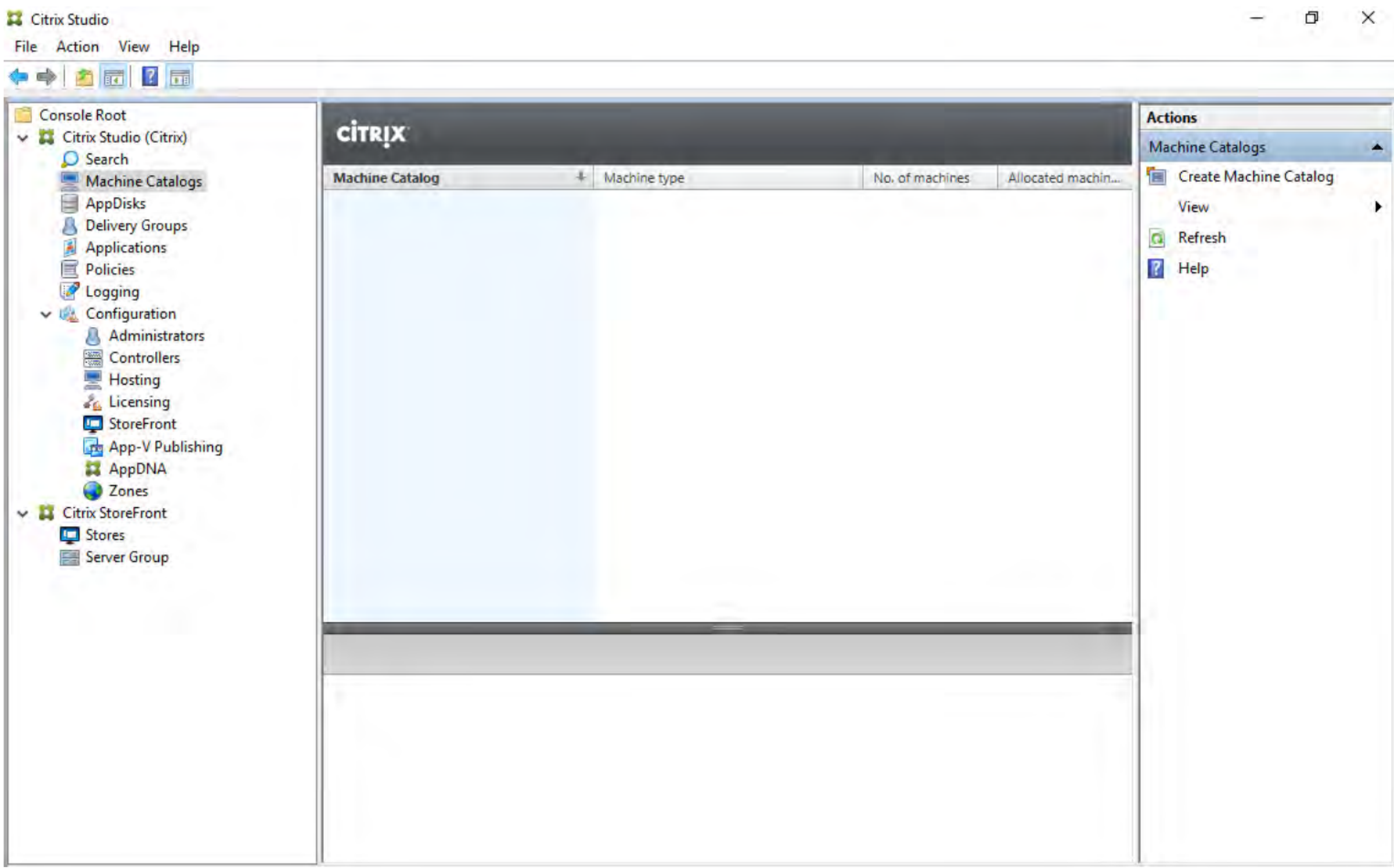 Citrix New Machine Creating a Citrix Machine Catalog - NVIDIA Docs