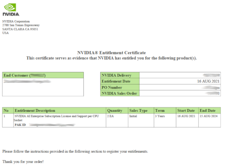 Nvidia Bundle Code Format Quick Start Guide - NVIDIA Docs