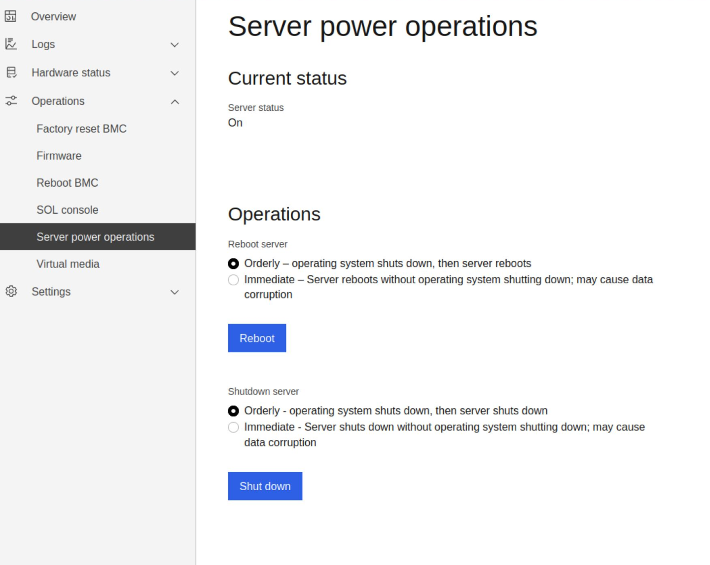 The BMC Web User Interface - NVIDIA Docs