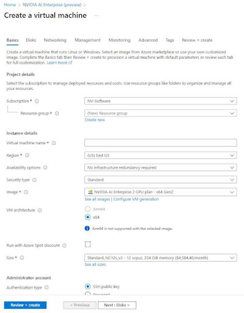 NGC on Azure Virtual Machines NVIDIA Docs