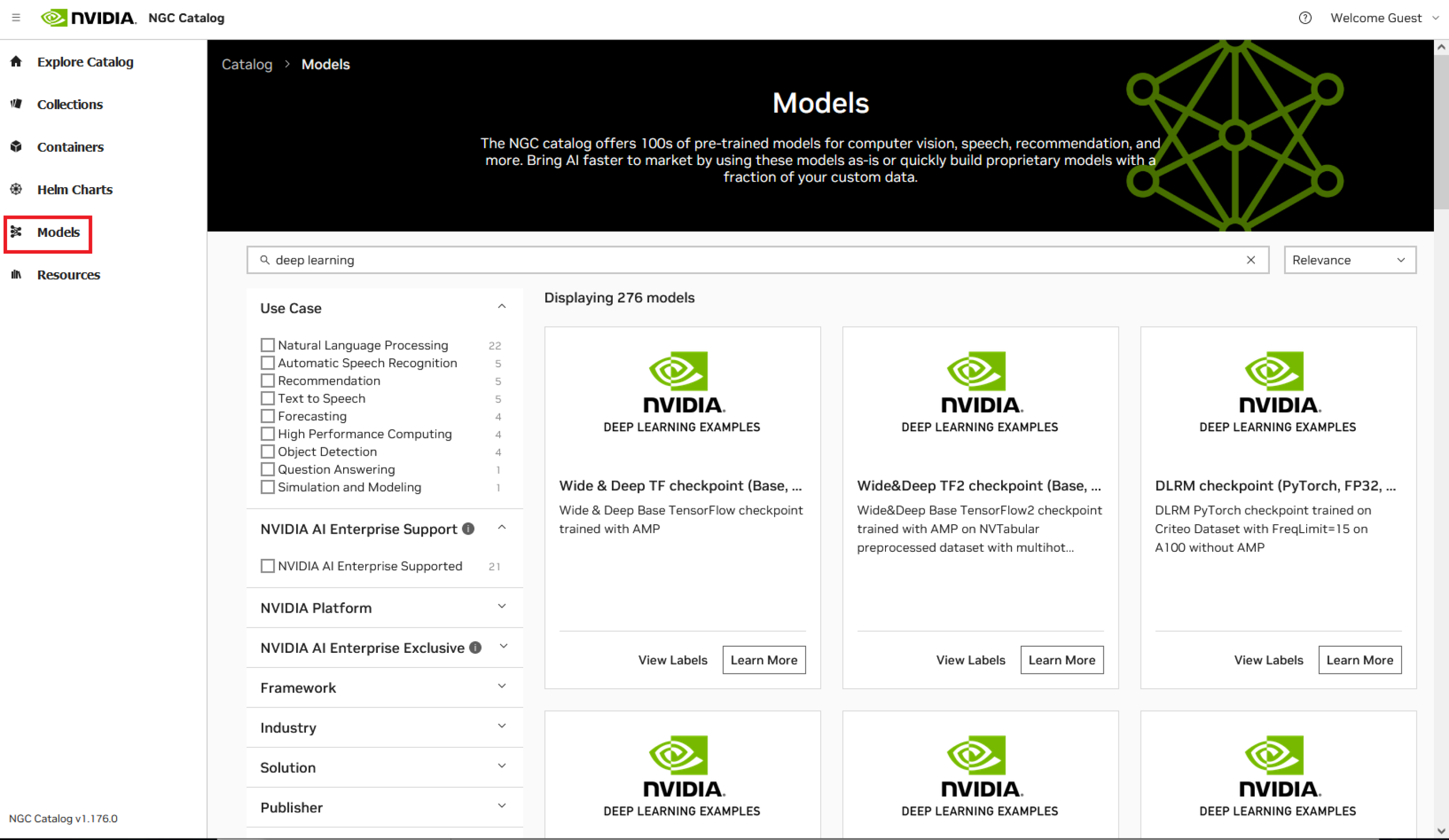 NGC Catalog User Guide NVIDIA Docs