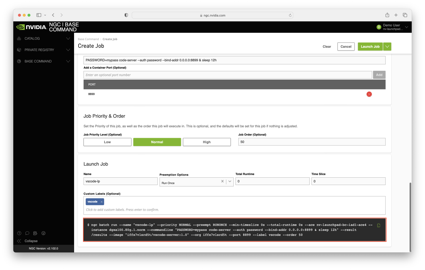 Step 4 Launching VS Code On Base Command NVIDIA Docs step-4-launching-vs-code-on-base-command-nvidia-docs