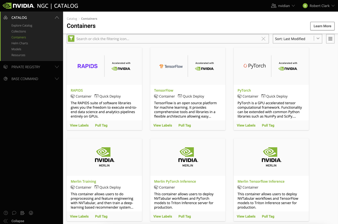 Step 3 Pulling Docker Images From NGC NVIDIA Docs